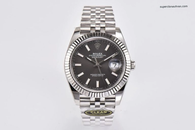 1:1 Super Clone Uhr Rolex Datejust 126334-0002 Jubilé-Band Stahl 41mm
