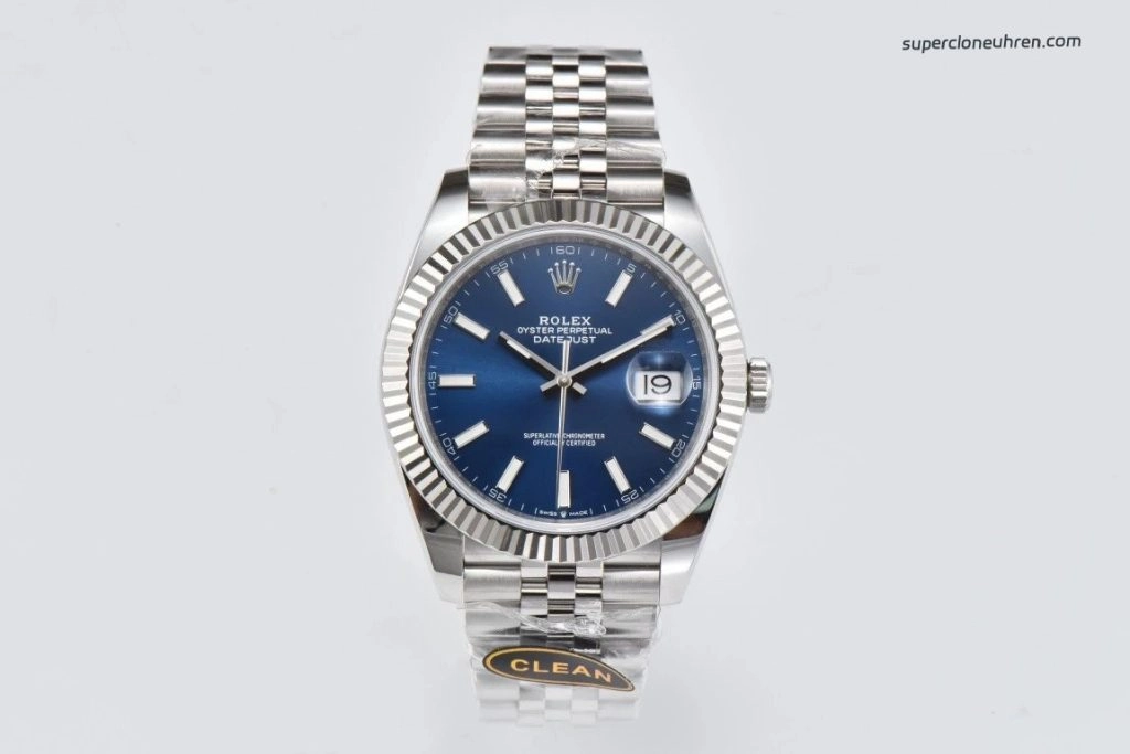1:1 Super Clone Uhr Rolex Datejust 126334-0002 Jubilé-Band Stahl 41mm