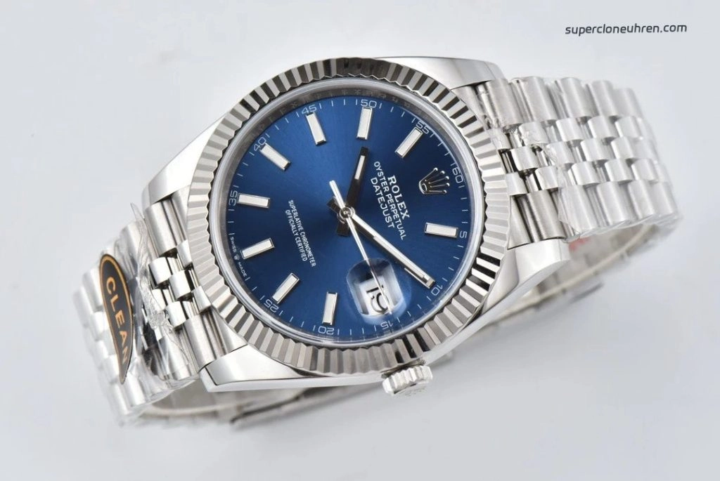 1:1 Super Clone Uhr Rolex Datejust 126334-0002 Jubilé-Band Stahl 41mm