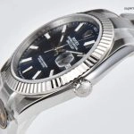1:1 Super Clone Uhr Rolex Datejust 126334-0001 Blaues Zifferblatt Oysterband 41mm