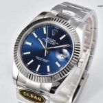 1:1 Super Clone Uhr Rolex Datejust 126334-0001 Blaues Zifferblatt Oysterband 41mm