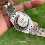 Premium Replica Uhr Rolex Datejust 126334 Eisblaues Zifferblatt mit römischen Ziffern 41 mm
