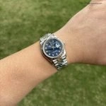 Premium Replica Uhr Rolex Datejust 126234 blaues Zifferblatt mit Diamantindizes 36mm