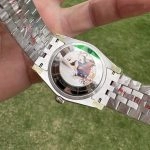Premium Replica Uhr Rolex Datejust 126234 blaues Zifferblatt mit Diamantindizes 36mm