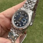 Premium Replica Uhr Rolex Datejust 126234 blaues Zifferblatt mit Diamantindizes 36mm