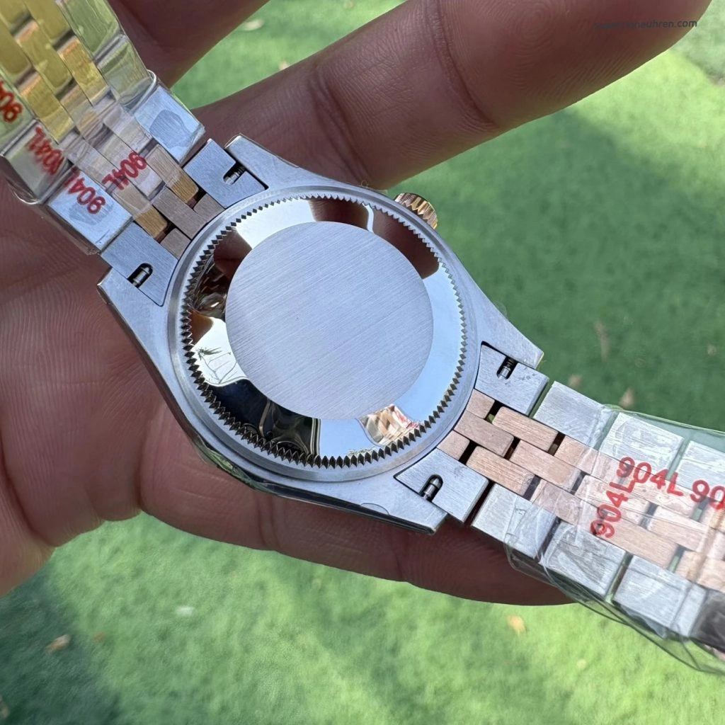Premium Replica Uhr Rolex Datejust 278271-0026 Perlmutt-Zifferblatt in Roségold 31mm