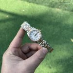 Premium Replica Uhr Rolex Datejust 278271-0026 Perlmutt-Zifferblatt in Roségold 31mm