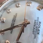 Premium Replica Uhr Rolex Datejust 278271-0026 Perlmutt-Zifferblatt in Roségold 31mm