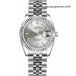 Premium Replica Uhr Rolex Datejust m178274-0009 silbernes Zifferblatt 31mm