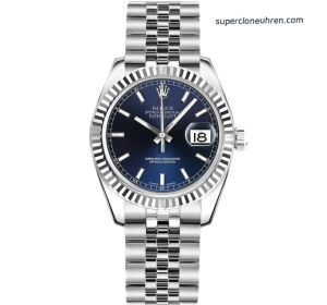 Premium Replica Uhr Rolex Datejust m178274-0037 blaues Zifferblatt mit Jubilee-Band 31mm