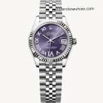 Premium Replica Uhr Rolex Datejust m278274-0026 lila Zifferblatt mit Jubilee-Band 31 mm