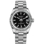 Premium Replica Uhr Rolex Datejust m178279-0046 mit schwarzem Zifferblatt 31mm