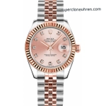 Premium Replica Uhr Rolex Datejust 178271-0034 Stahl-Roségold Jubilé-Band 31mm