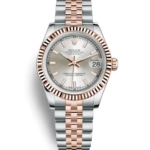Premium Replica Uhr Rolex Lady-Datejust 178271-0003 Oystersteel und Everose-Gold 31 mm