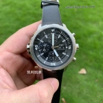 Premium Replica Uhr IWC Aquatimer IW376803 schwarzes Zifferblatt 44mm