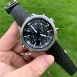 Premium Replica Uhr IWC Aquatimer IW376803 schwarzes Zifferblatt 44mm