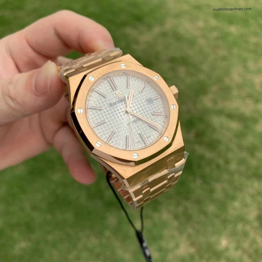 Super Clone Audemars Piguet Royal Oak 15400OR Roségold 41mm