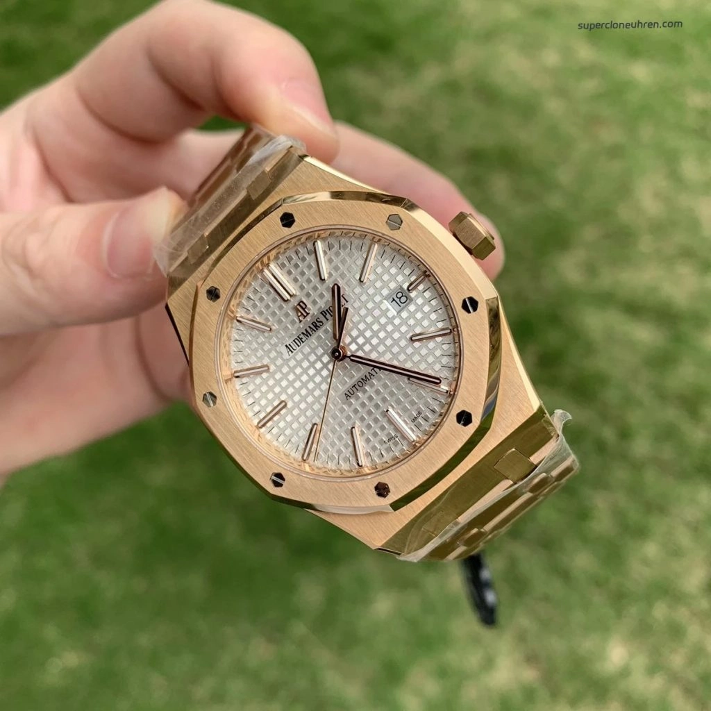Super Clone Audemars Piguet Royal Oak 15400OR Roségold 41mm