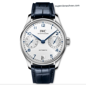 Premium Replica Uhr IWC Portugieser IW501702 mit blauen Zeigern 44mm