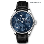 Premium Replica Uhr IWC Portugieser IW503401 blaues Zifferblatt 44,2 mm