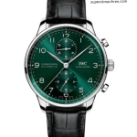 Premium Replica Uhr IWC Portugieser IW371615 grünes Zifferblatt 41mm