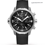 Premium Replica Uhr IWC Aquatimer IW376803 schwarzes Zifferblatt 44mm
