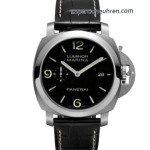 Super Clone Panerai Luminor Marina PAM 00312 mit schwarzem Lederband 44mm