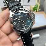 Super Clone Panerai Luminor Marina PAM 00312 mit schwarzem Lederband 44mm