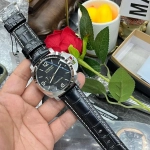 Super Clone Panerai Luminor Marina PAM 00312 mit schwarzem Lederband 44mm