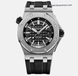 1:1 Super Clone Uhr Audemars Piguet Royal Oak Offshore 15710ST.OO.A002CA.01 Edelstahl mit Saphirglasboden 42mm