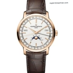 1:1 Super Clone Uhr Vacheron Constantin Traditionnelle 4010T-000R-B344 Roségold Mondphase 41mm