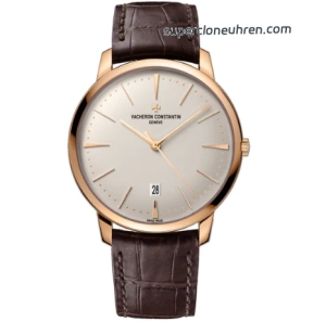 Premium Replica Uhr Vacheron Constantin Patrimony 85180-000r-9248 mit roségoldfarbenem Zifferblatt 40mm