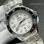1:1 Super Clone Uhr Omega Seamaster Diver 300M 210.30.42.20.04.001 Panda-Zifferblatt Edelstahl 42mm