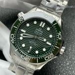 Super Clone Omega Seamaster Diver 300M 210.30.42.20.10.001 grunes Zifferblatt Edelstahl 42mm