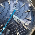Premium Replica Uhr Omega Seamaster Aqua Terra 150M 220.10.41.21.03.002 eisblaues Zifferblatt 41mm