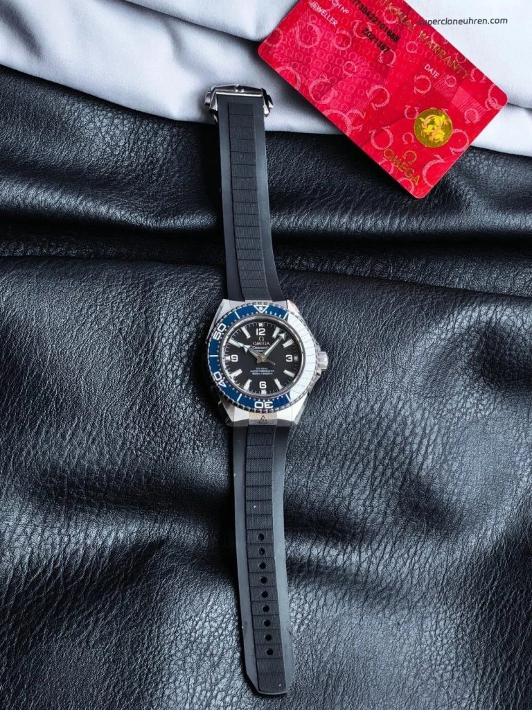 1:1 Super Clone Uhr Omega Seamaster Planet Ocean 217.32.42.21.01.002 Edelstahl mit Kautschukband 42 mm