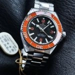 Super Clone Omega Seamaster Planet Ocean 217.30.42.21.01.003 mit orangefarbener Lünette 42 mm