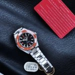 Super Clone Omega Seamaster Planet Ocean 217.30.42.21.01.003 mit orangefarbener Lünette 42 mm