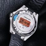 Premium Replica Uhr Omega Seamaster Planet Ocean 217.32.42.21.01.003 Edelstahl mit orangefarbener Lünette 42 mm