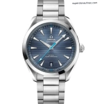 Premium Replica Uhr Omega Seamaster Aqua Terra 150M 220.10.41.21.03.002 eisblaues Zifferblatt 41mm