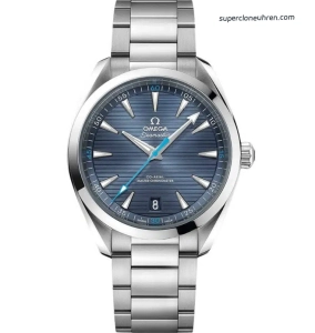 Premium Replica Uhr Omega Seamaster Aqua Terra 150M 220.10.41.21.03.002 eisblaues Zifferblatt 41mm