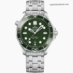 Super Clone Omega Seamaster Diver 300M 210.30.42.20.10.001 grunes Zifferblatt Edelstahl 42mm
