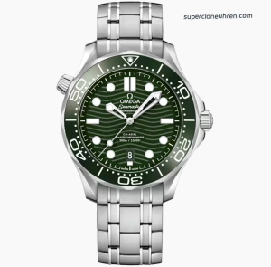 Super Clone Omega Seamaster Diver 300M 210.30.42.20.10.001 grunes Zifferblatt Edelstahl 42mm