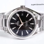 Premium Replica Uhr Omega Seamaster Aqua Terra 231.10.42.21.01.003 schwarzes Zifferblatt Edelstahlband 41,5 mm