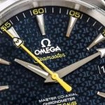 Premium Replica Uhr Omega Seamaster Aqua Terra 150M 231.10.42.21.03.004 mit blauem Zifferblatt und Stahlband 41,5 mm