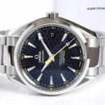 Premium Replica Uhr Omega Seamaster Aqua Terra 150M 231.10.42.21.03.004 mit blauem Zifferblatt und Stahlband 41,5 mm
