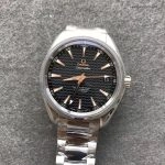 Premium Replica Uhr Omega Seamaster 231.10.42.21.01.006 schwarzes Wellenzifferblatt 41.5mm