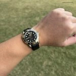 Premium Replica Uhr Omega Seamaster 210.22.42.20.01.001 in Bicolor Schwarz 42mm
