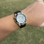 Premium Replica Uhr Omega Seamaster 210.22.42.20.01.001 in Bicolor Schwarz 42mm