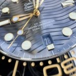 Premium Replica Uhr Omega Seamaster 210.22.42.20.01.001 in Bicolor Schwarz 42mm